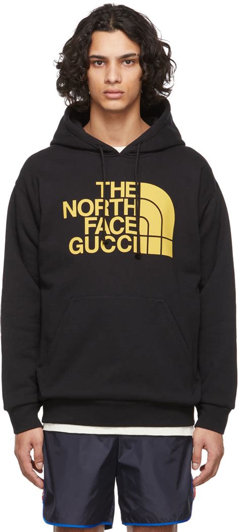 black north face gucci coat|gucci north face hoodie brown.